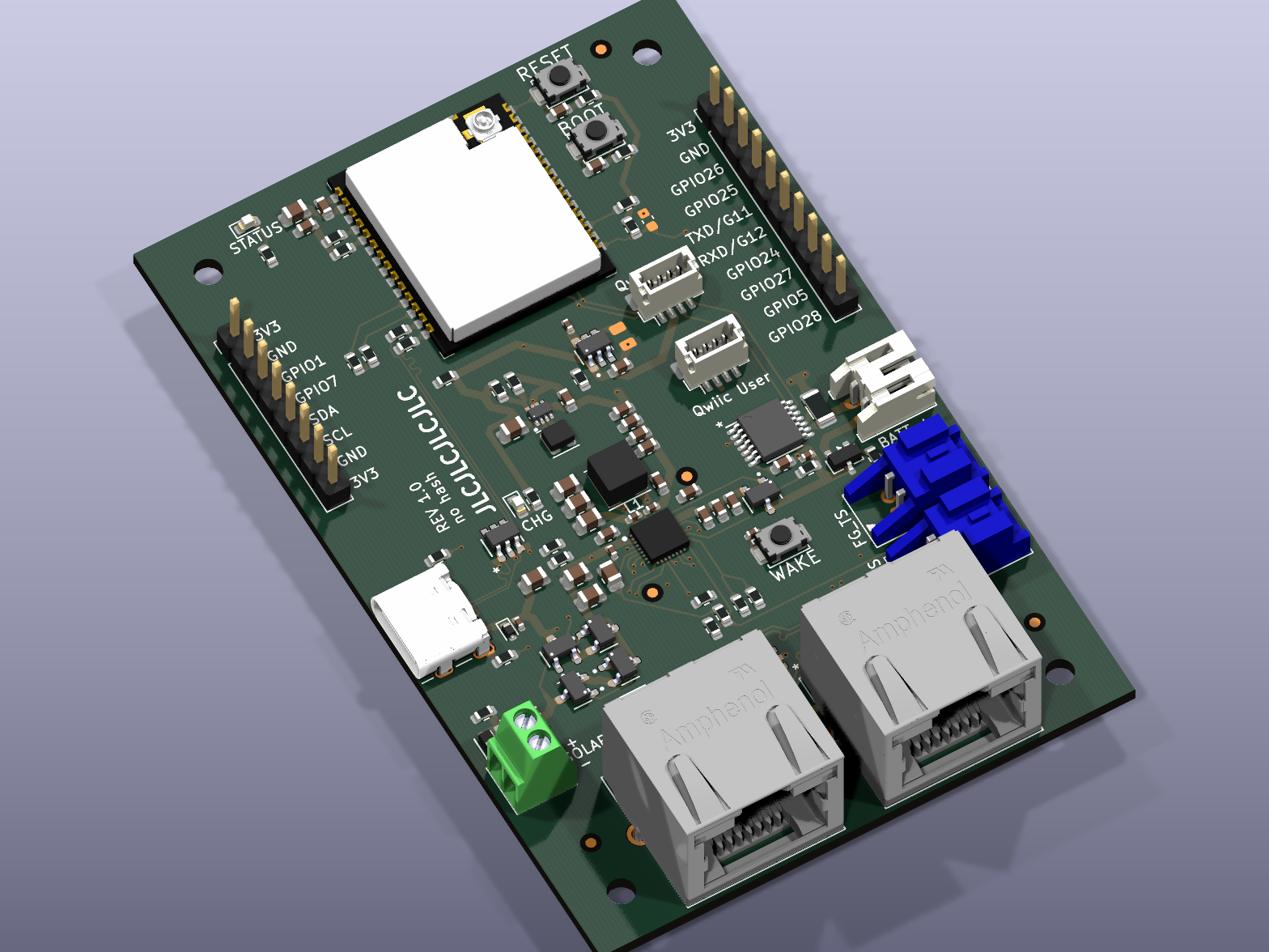 SunSproutHub, top view